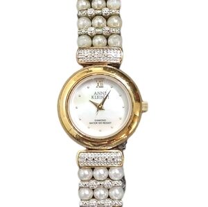 Anne klein Gold Mother of Pearl Anne Klein Quartz Watch Retired
